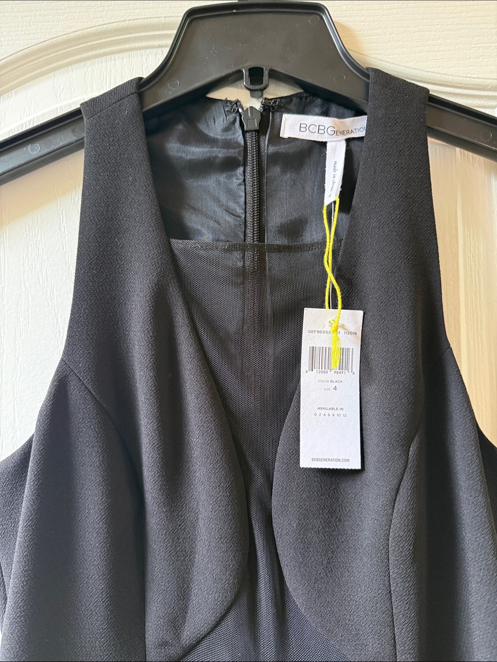 BCBGeneration Black Sleeveless V-Neck Jumpsuit - Picture 2 of 4